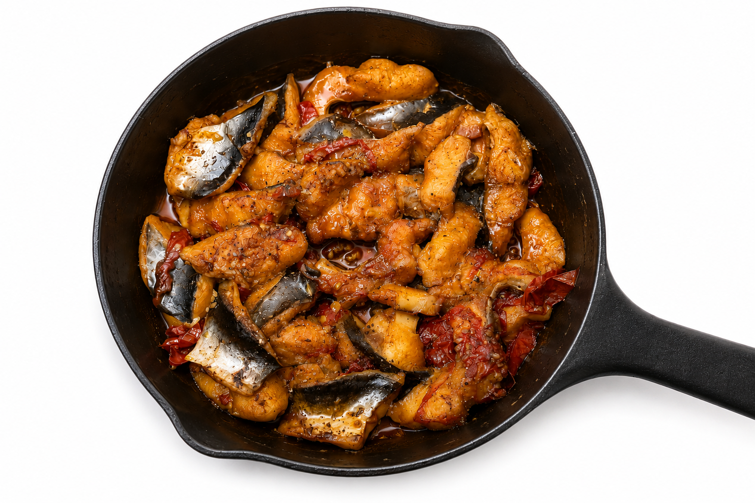 Braised fish